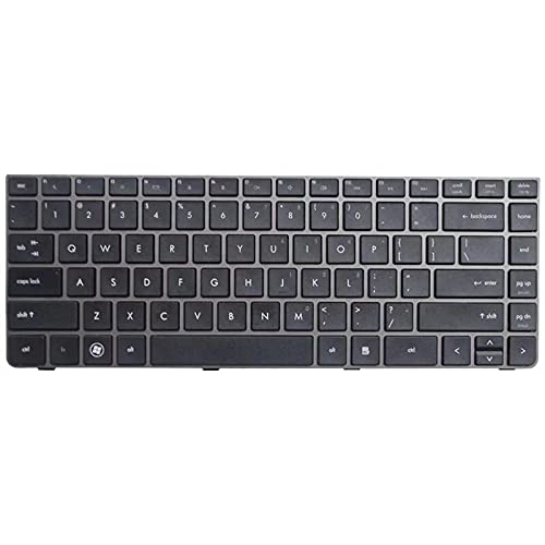 WISTAR Laptop Keyboard Compatible for HP Probook 4330 4330S 4331 4331S 4430 4430S 4435 4435S 4436 4436S Series MP-10L93LSHB02 MP-10L93US-930 NSK-CB0SV